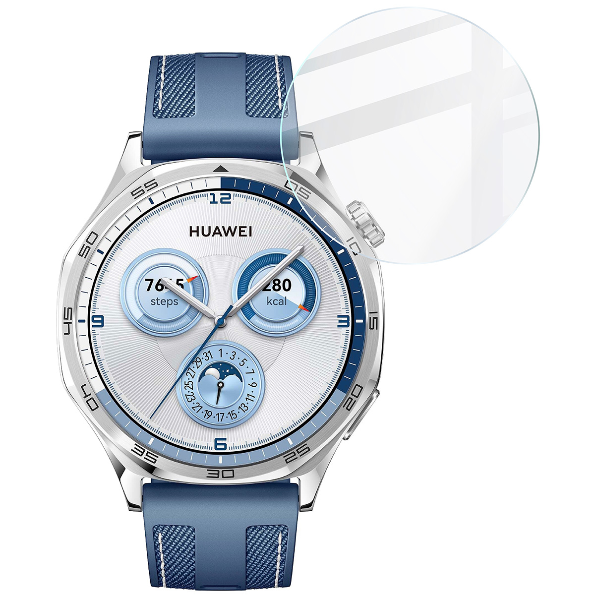 Przejrzystość szkła hartowanego Bizon Glass Watch Clear